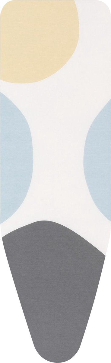 Brabantia perfect flow strijkplankhoes c - 124 x 45 cm - complete set - spring bubbles