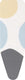 Brabantia perfect flow strijkplankhoes b - 124 x 38 cm - complete set - spring bubbles