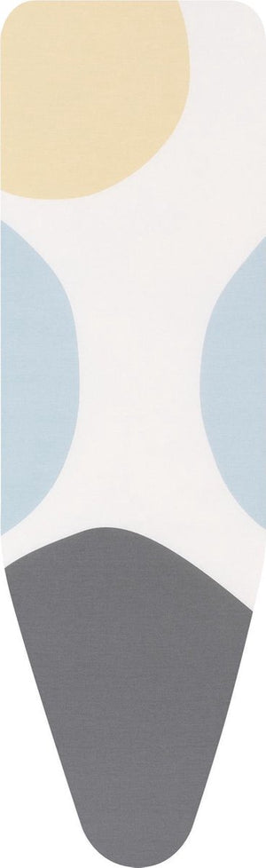 Brabantia perfect flow strijkplankhoes b - 124 x 38 cm - complete set - spring bubbles