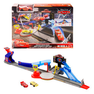 Chargez l'image dans la visionneuse de la galerie, Disney pixar cars disney en pixar cars piston cup stuntbaan speelset - met bliksem mcqueen speelgoedauto

