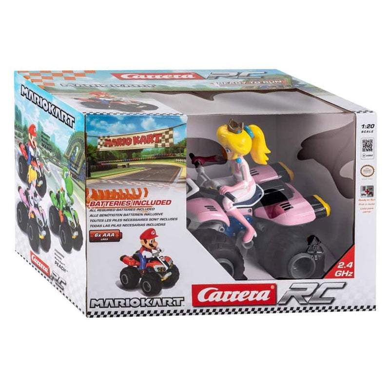 Load image into Gallery viewer, Carrera rc - super mario kart peach quad

