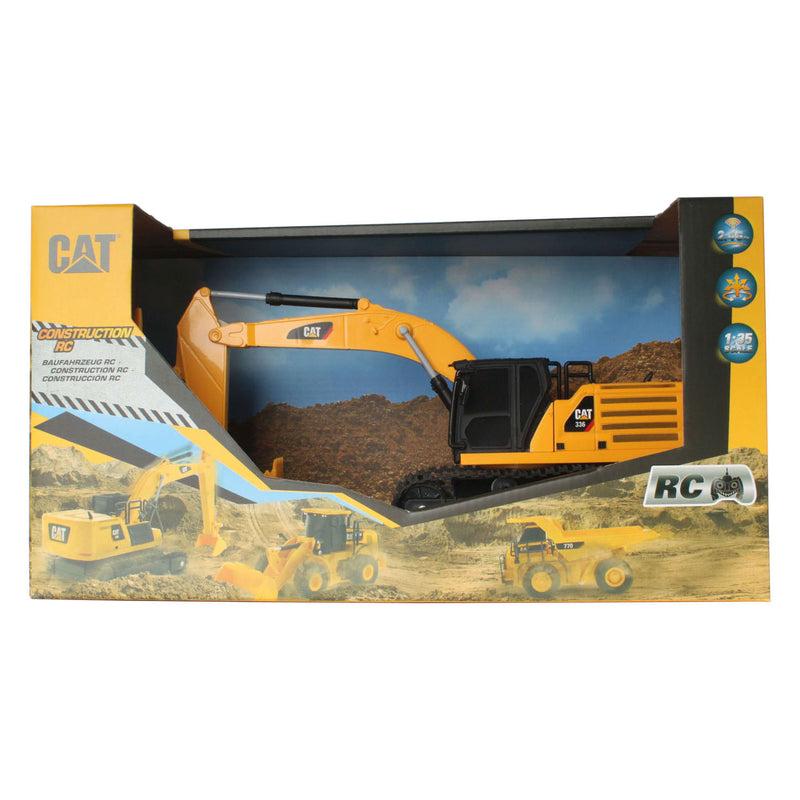 Load image into Gallery viewer, Carrera RC CAT Excavator Graafmachine, 1:35
