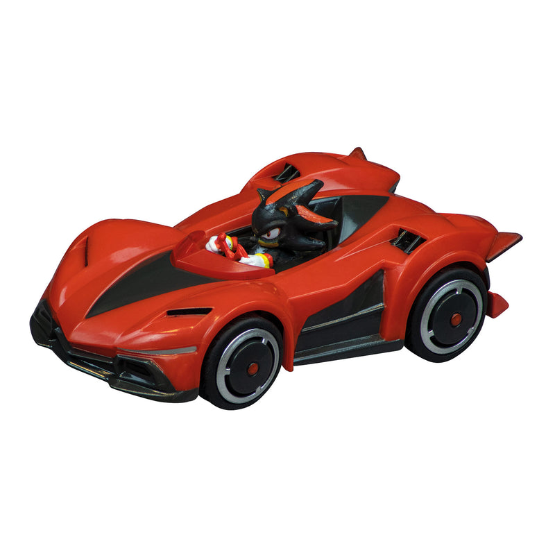 Load image into Gallery viewer, Carrera pull back auto team sonic racing - shadow dark reaper
