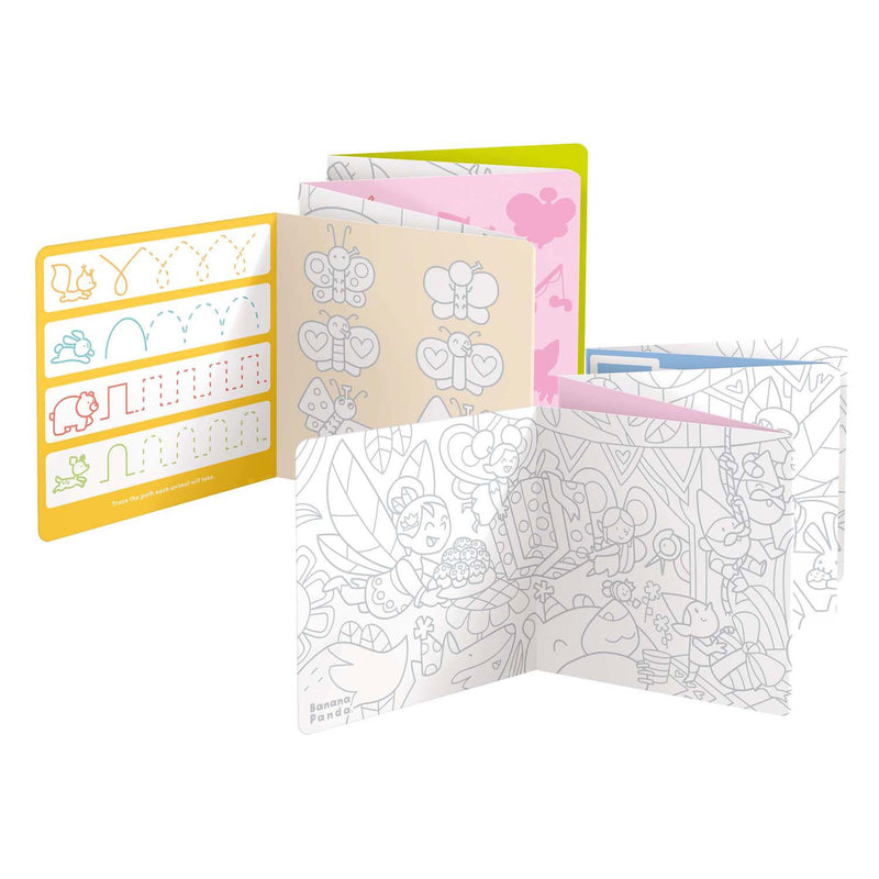 Load image into Gallery viewer, Banana panda - kleurboekje ik hou van kleurplaten met feeen
