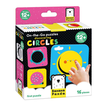 Banana panda - on-the-go puzzel ontdek cirkels - 16st.