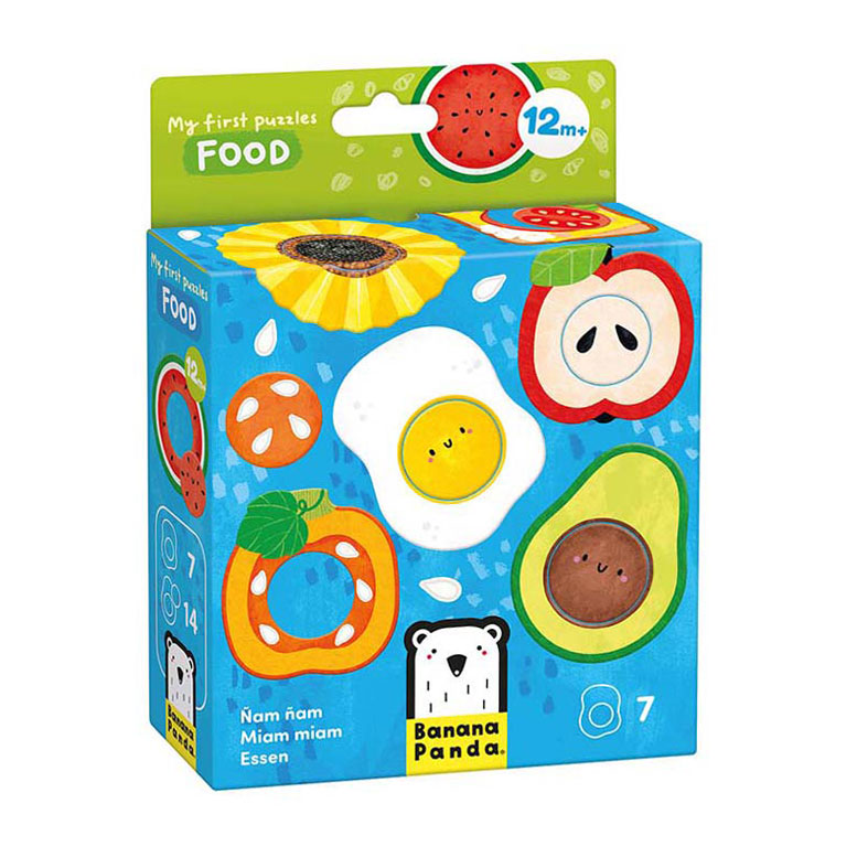 Load image into Gallery viewer, Banana panda - mijn eerste puzzel eten
