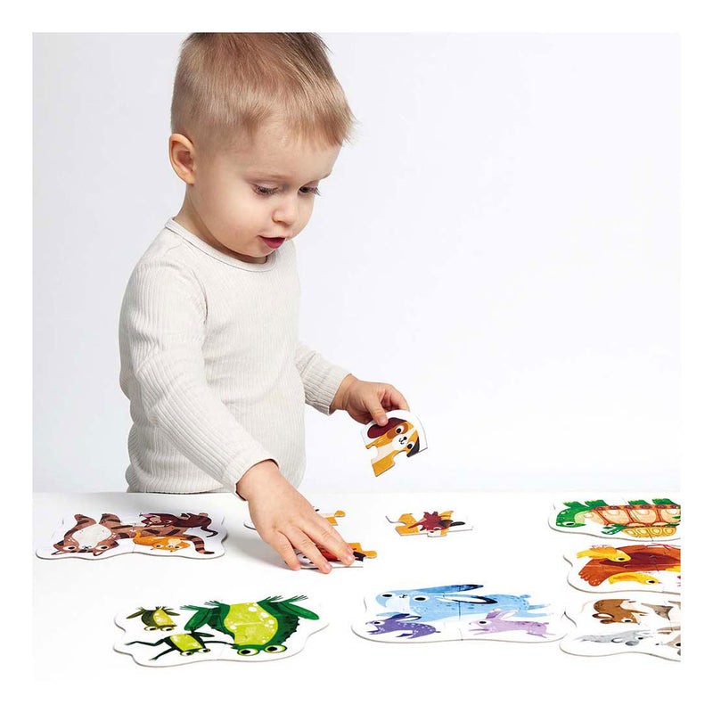 Load image into Gallery viewer, Banana panda - mijn eerste puzzels babydieren, 7st.
