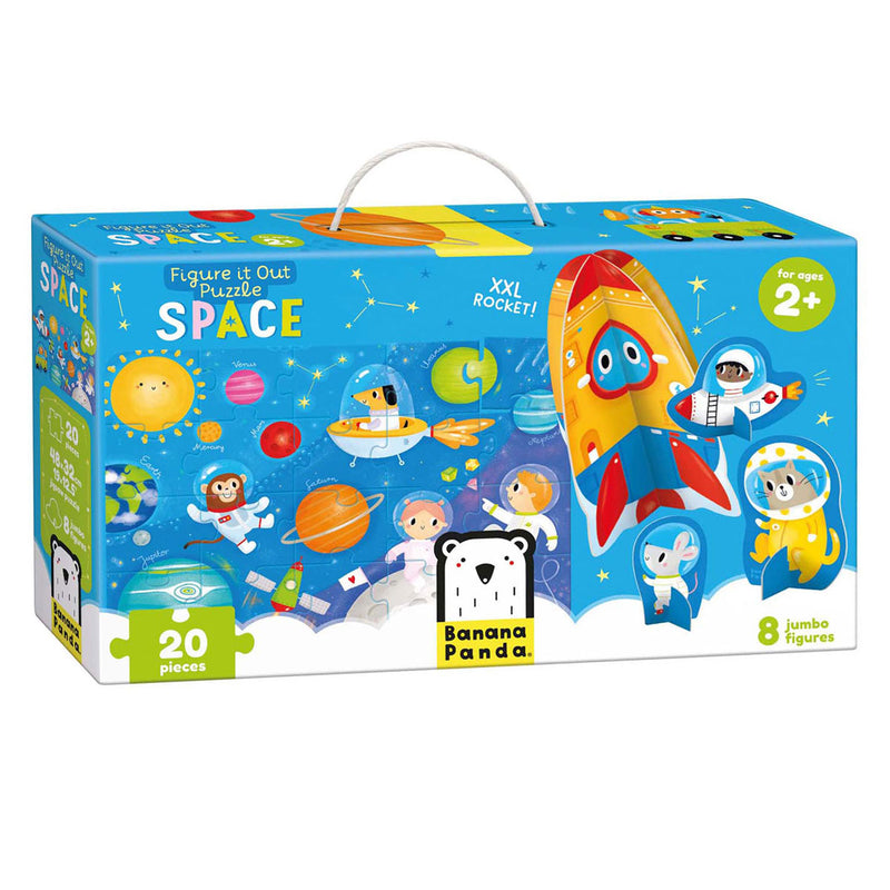 Load image into Gallery viewer, Banana panda - figure it out puzzel ruimte - 20st.
