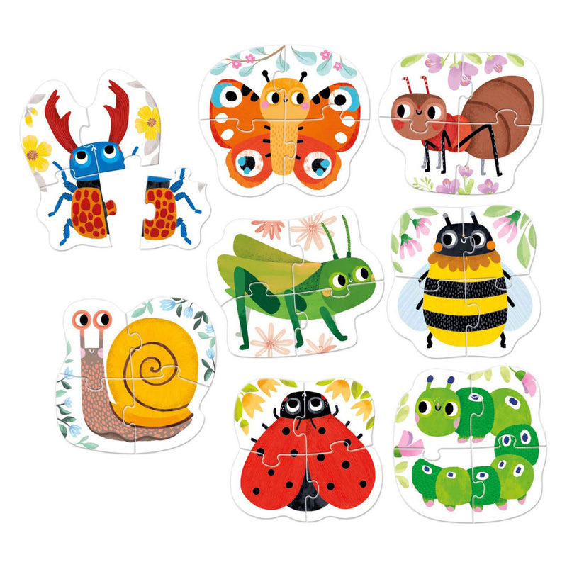 ギャラリービューアに画像をロードする, Banana panda stap voor stap kleine diertjes puzzel 2+.
