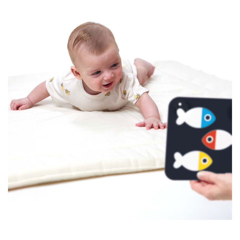 Afbeelding laden in galerijviewer, Banana panda - hoog contrast babykaarten 0m+ 3m+ - 24st.
