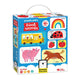 Banana panda - puzzelparen eerste woorden - 18dlg.
