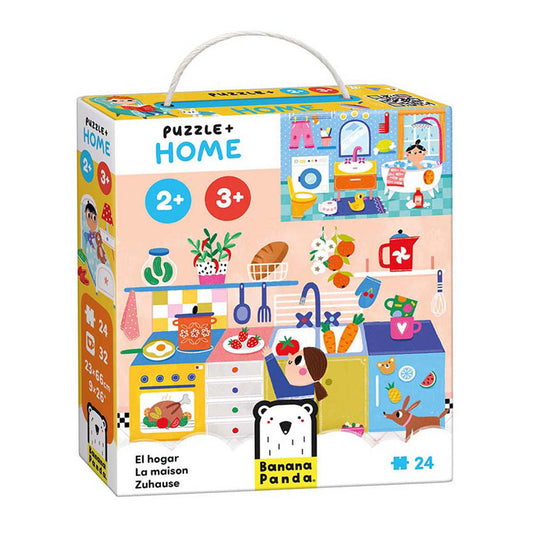 Banana panda - puzzel thuis - 24st.