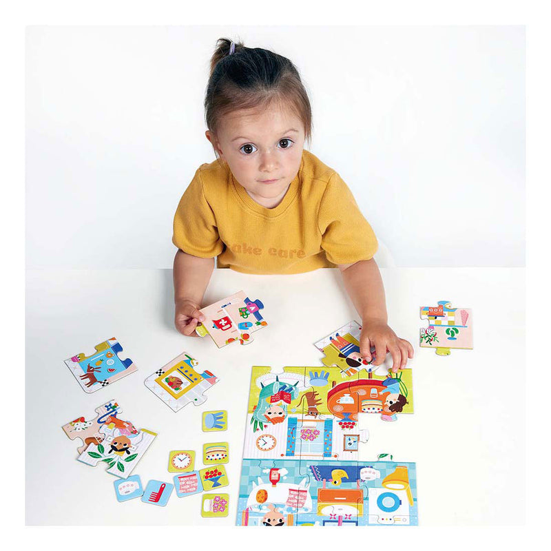 Chargez l'image dans la visionneuse de la galerie, Banana panda puzzel thuis educatief speelgoed 24 stukjes karton.
