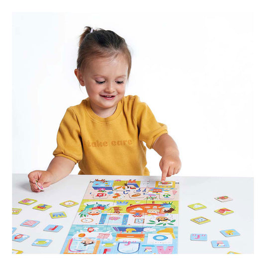 Banana panda puzzel thuis educatief speelgoed 24 stukjes karton.