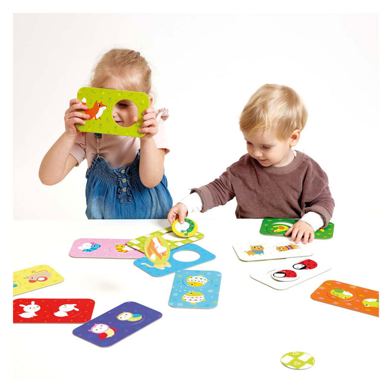 Load image into Gallery viewer, Banana panda - zoek dezelfde vriendjes puzzels - 12st.
