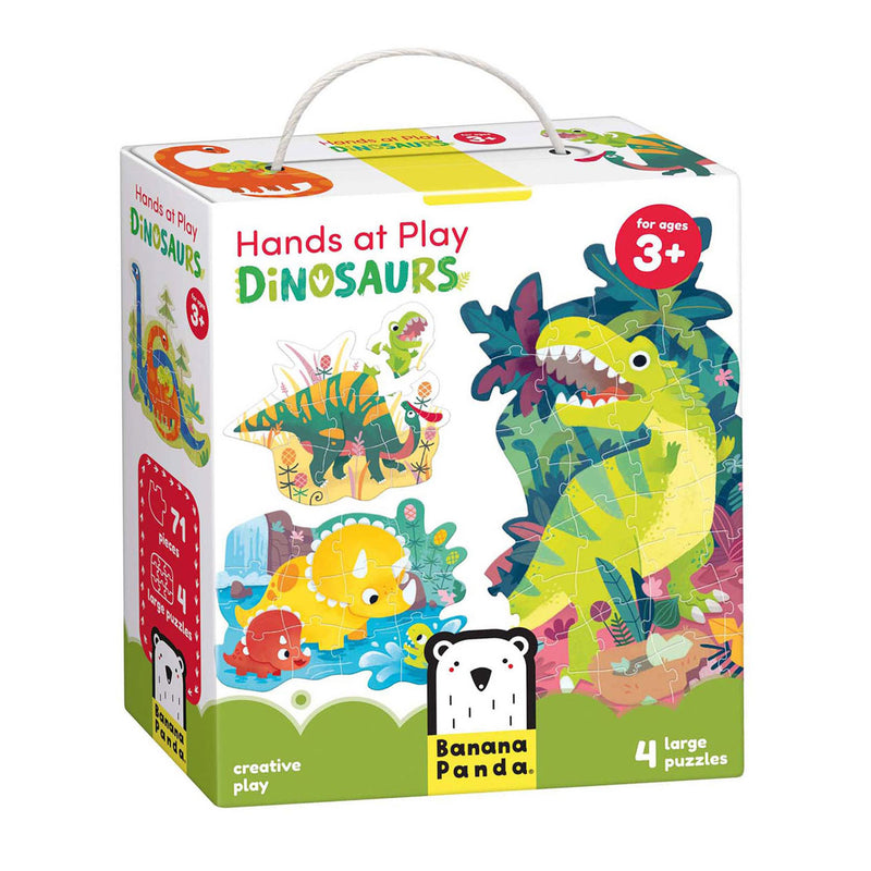 Load image into Gallery viewer, Banana panda - spelende handen dinosaurussen - 71st.
