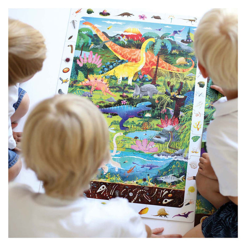 Afbeelding laden in galerijviewer, Banana panda zoek en kijk puzzel dinosaurus 4+.
