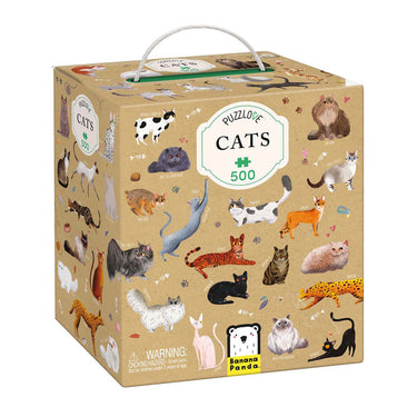 Banana panda - puzzlove katten - 500st.
