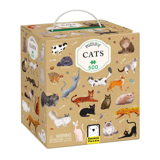 Banana panda - puzzlove katten - 500st.