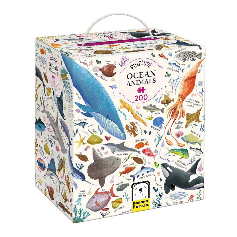 Afbeelding laden in galerijviewer, Banana panda - puzzlove zeedieren - 200st.
