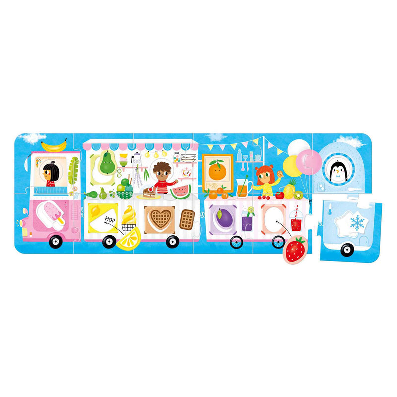 Load image into Gallery viewer, Banana panda - maak de puzzel passend foodtruck - 23st.
