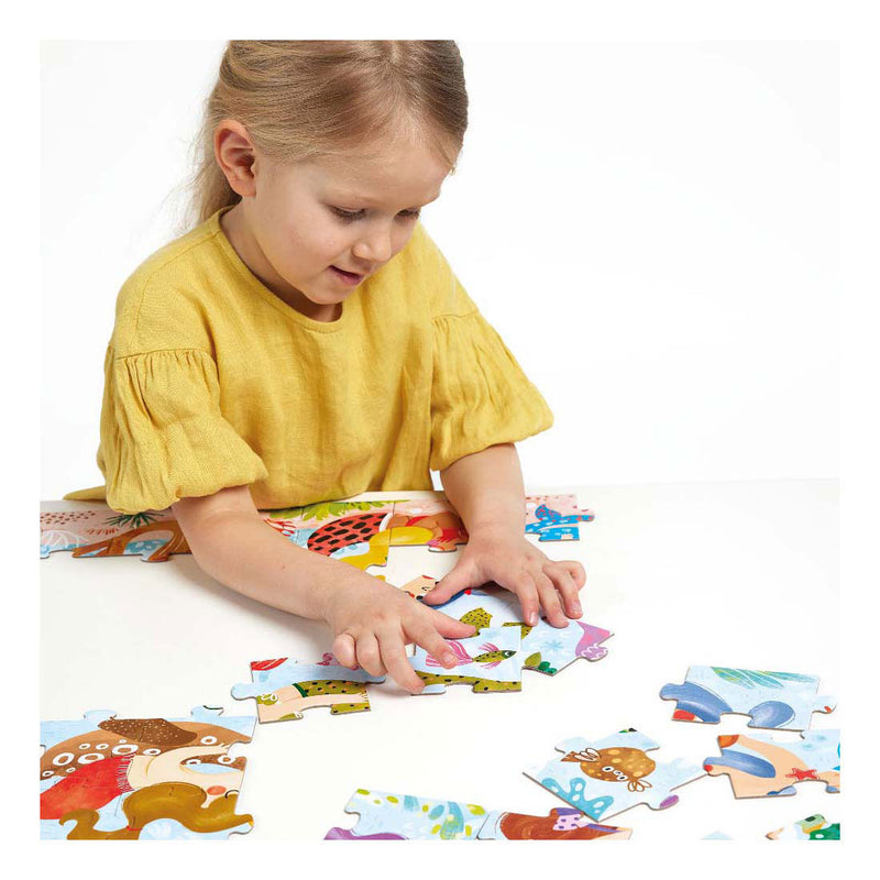 Load image into Gallery viewer, Banana panda - magical jumbo puzzel zeemeerminnen - 60st.

