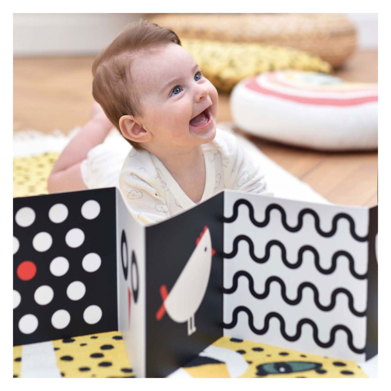 Load image into Gallery viewer, Banana panda - hoog contrast babyset
