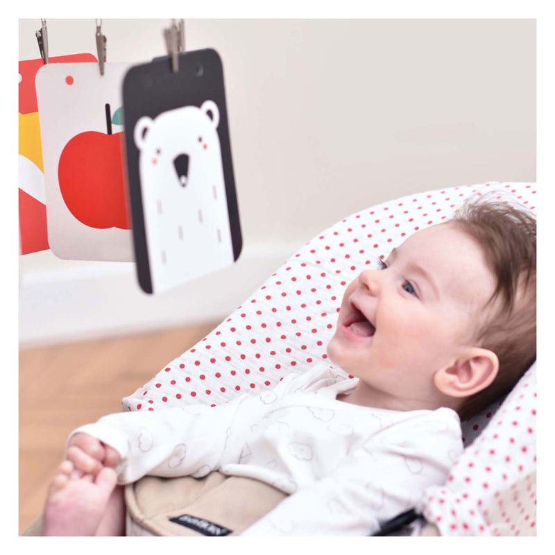 Load image into Gallery viewer, Banana panda - hoog contrast babyset
