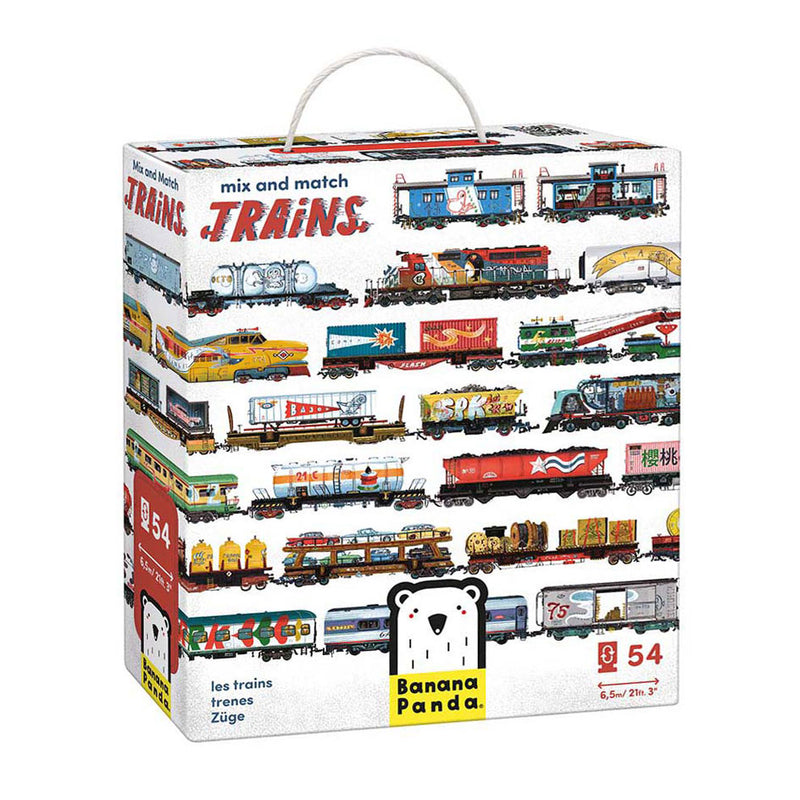 Load image into Gallery viewer, Banana panda - mix and match treinen - 54st.
