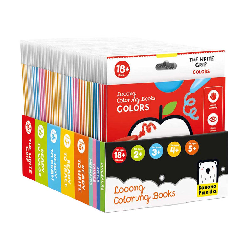 Load image into Gallery viewer, Banana panda - kleurboeken assortiment, 56st.
