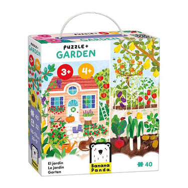 Banana panda - puzzel tuin - 40st.