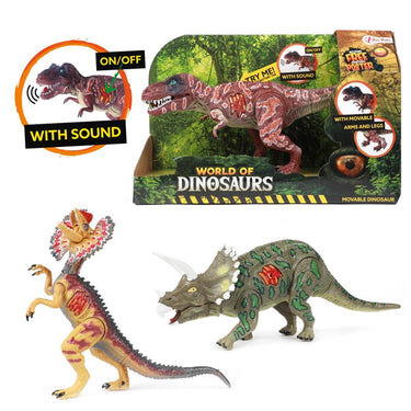 Toi-toys toi toys world of dinosaurs beweegbare dino met geluid