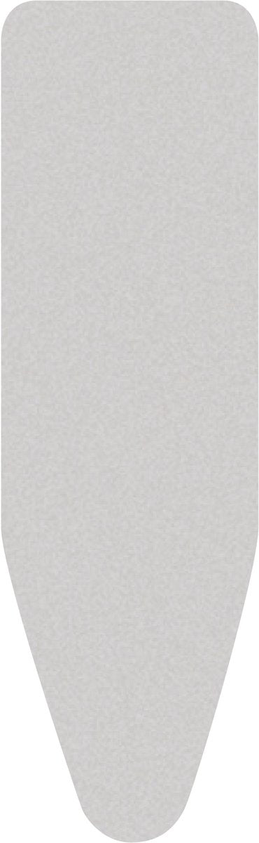 Brabantia strijkplankhoes b - 124 x 38 cm - complete set - metallic
