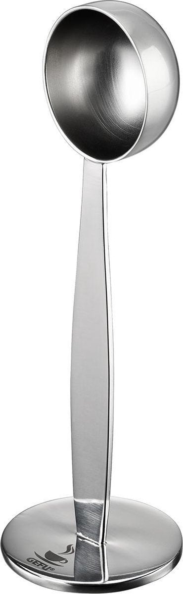 Gefu tamino koffiemaatlepel met tamper - 7 gram - rvs - espresso accessoire