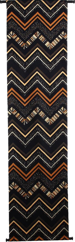 Hd collection wanddoek zwart 56x3x178cm