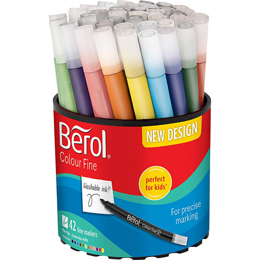 Https: www.cchobby.nl berol-colourfine-d-10-mm-lijndikte-0-3-0-7-mm-diverse-kleuren-42-stuk-1-doosje