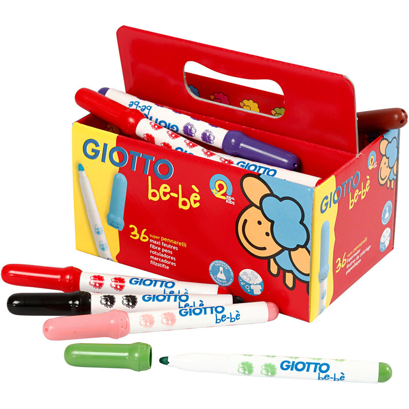 Afbeelding laden in galerijviewer, Https: www.cchobby.nl stiften-d-5-mm-lijndikte-1-3-mm-diverse-kleuren-36-stuk-1-doos

