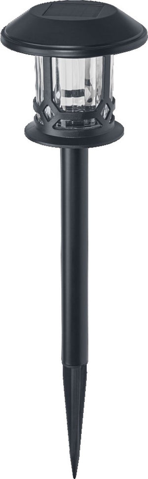 Ledvance smart+ outdoor bluetooth tuinspies op zonne-energie, met instelbaar wit licht (3000 k-6500 k) + kleurlicht, zonder stroom te gebruiken, tot acht uur brandduur, beschermingsklasse ip44, zwart