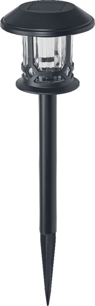 Ledvance smart+ outdoor bluetooth tuinspies op zonne-energie, met instelbaar wit licht (3000 k-6500 k) + kleurlicht, zonder stroom te gebruiken, tot acht uur brandduur, beschermingsklasse ip44, zwart