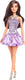 Barbie fashionista pop in sequined purple dress.