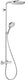 Hansgrohe raindance select s showerpipe 240 1jet powderrain met thermostaat chroom