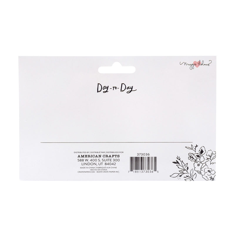 Load image into Gallery viewer, Crate paper • day-to-day disc planner stencil alphabet
