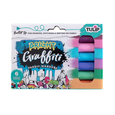 Tulip • textielstiften graffiti brights 6st.