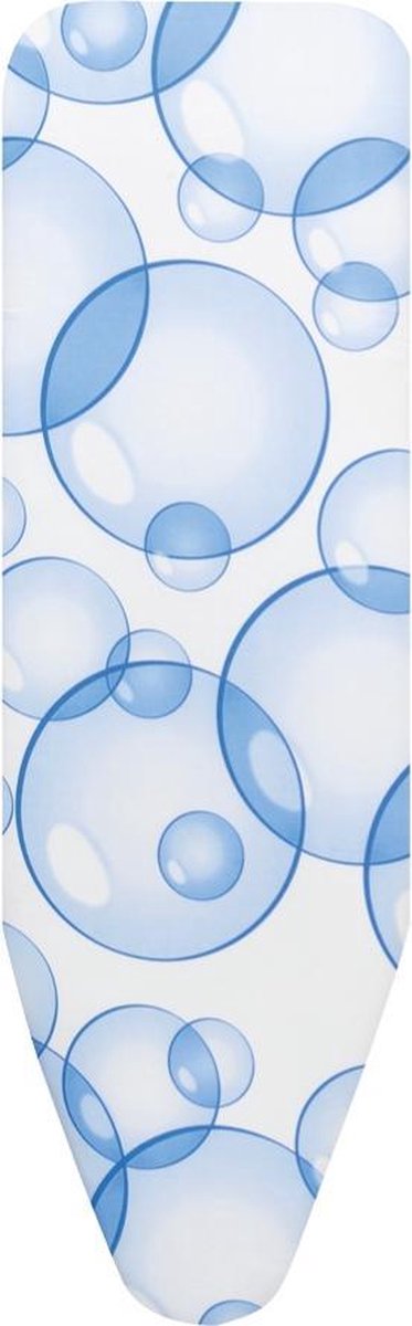 Brabantia perfect flow strijkplankhoes c - 124 x 45 cm - complete set - bubbles