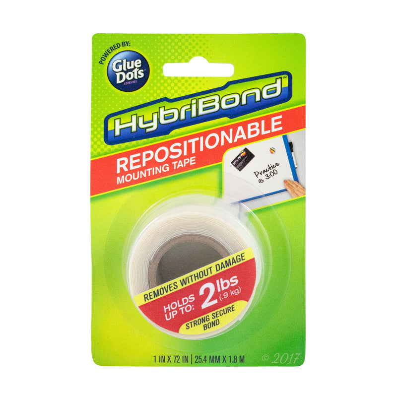 Load image into Gallery viewer, Glue dots • hybribond repositionable mounting tape 1,8m
