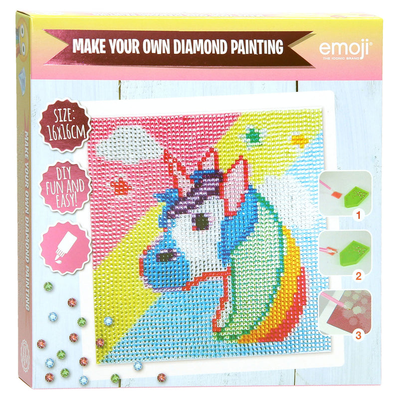 Load image into Gallery viewer, Sambro emoji diamond painting - unicorn
