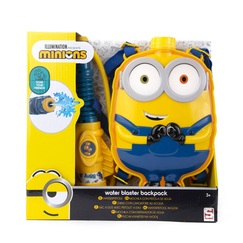 Load image into Gallery viewer, Sambro waterpistool met rugzaktank minions
