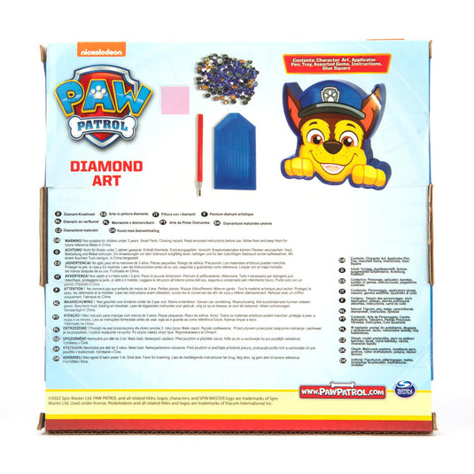 Sambro paw patrol diamond painting art - chase