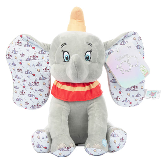Sambro disney knuffel dombo met geluid, 30cm