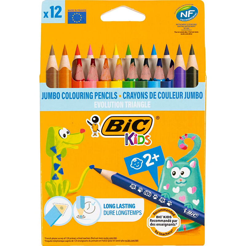 Chargez l'image dans la visionneuse de la galerie, Bic http: www.cchobby.nl -evolution-kleurpotloden-l-14-cm-vulling-5-mm-diverse-kleuren-12-stuk-1-doos
